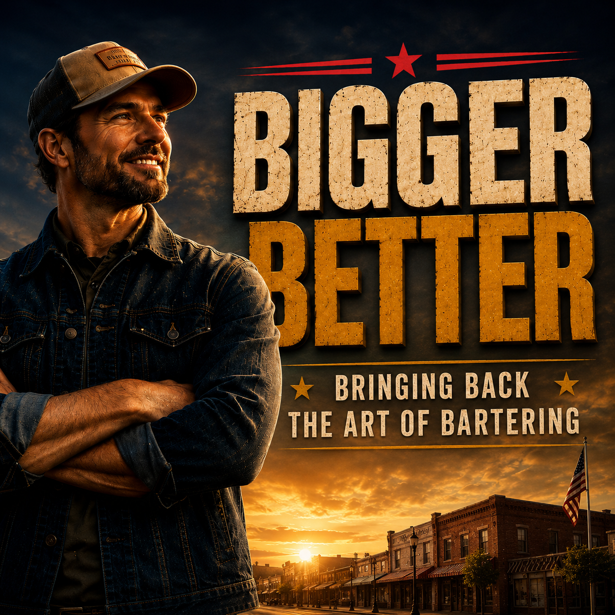 Bigger Better square series artwork